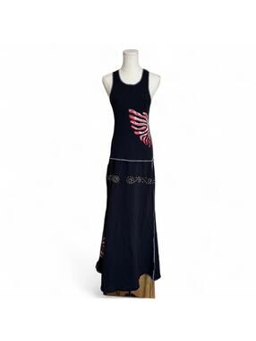 Y2K 2B Free drop waist maxi dress Sz. L